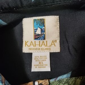Kahala XL Hawaiian short sleeve shirt